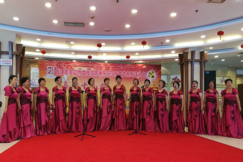 消夏文艺汇演现场 消夏文艺汇演现场