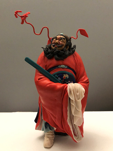 面塑《钟馗降蝠》翠微小学 姚惠敏（1） (2).jpg