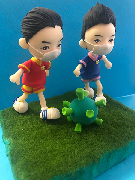 面塑《踢走病毒》北外附校 虞静 （7）.jpg