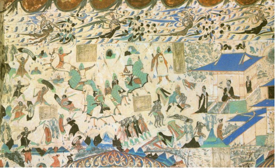 37 海淀美术馆中国美术史浅谈-魏晋时期的石窟壁画艺术1087.png